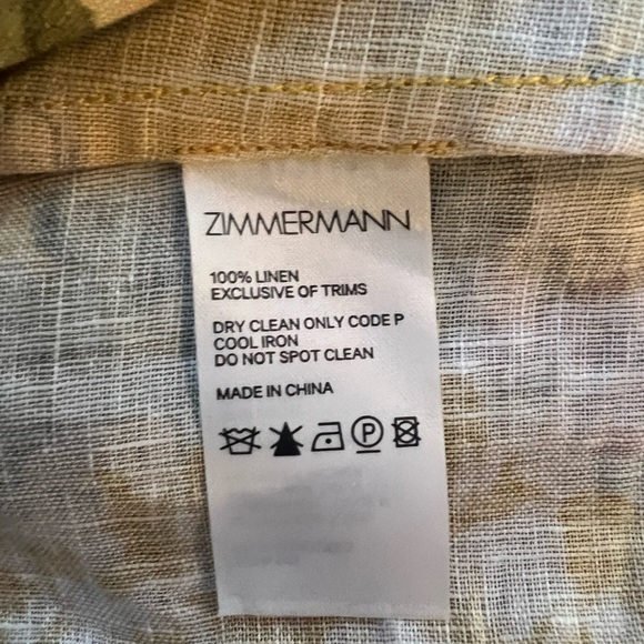 Zimmerman Amelie Wrap Dress Short size 1 - Picture 7 of 7